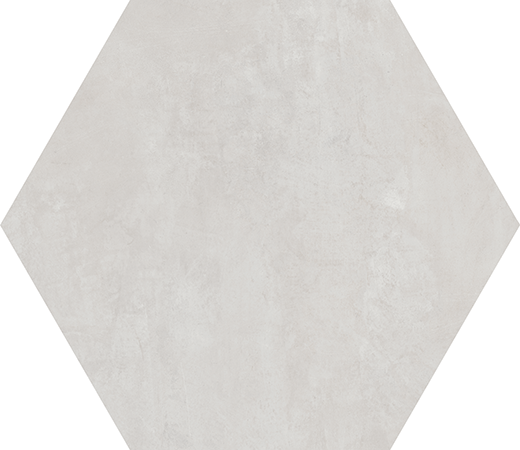 Space Avenue A Gray Matte 22.5"x22.5" Hexagon | Color Body Porcelain | Floor/Wall Tile