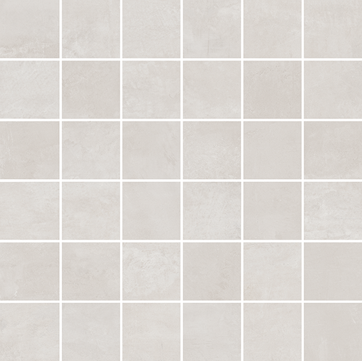 Space Avenue A Gray Matte 2"x2" (12"x12" Mosaic Sheet) | Color Body Porcelain | Floor/Wall Mosaic