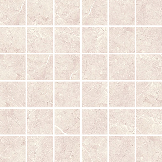 Outlet Sparta Crema Matte/Soft 2"x2" (12"x12" Mosaic Sheet) | Color Body Porcelain | Floor/Wall Mosaic