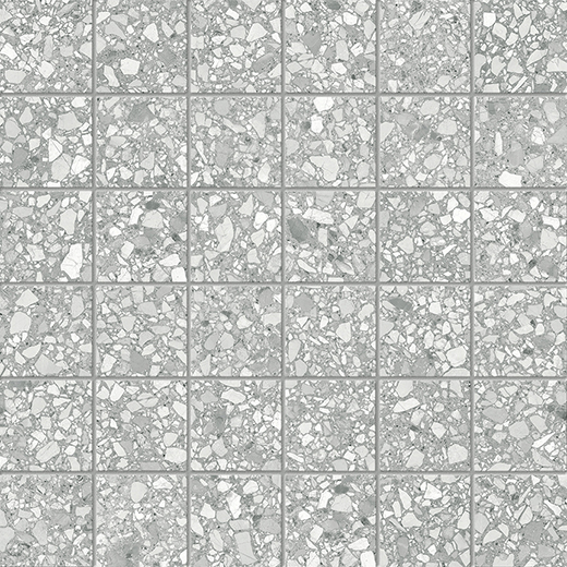 Speck Ash Matte 2"x2 | Color Body Porcelain | Mosaic