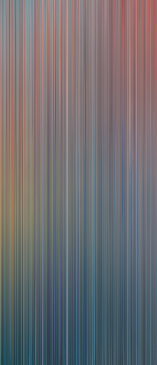 Spirit Ink Matte 48"x110" Reed | Color Body Porcelain | Wall Decorative