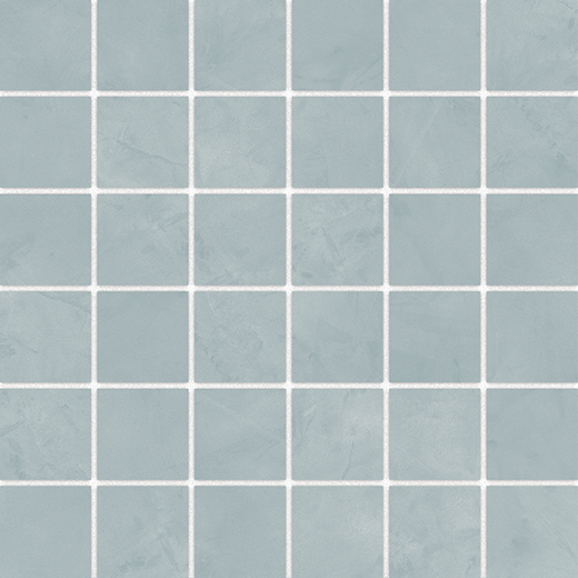 Spirit Sky Soft 2"x2" Mosaic (12"x12" Sheet) | Color Body Porcelain | Floor/Wall Mosaic
