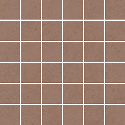Spirit Spice Soft 2"x2" Mosaic (12"x12" Sheet) | Color Body Porcelain | Floor/Wall Mosaic