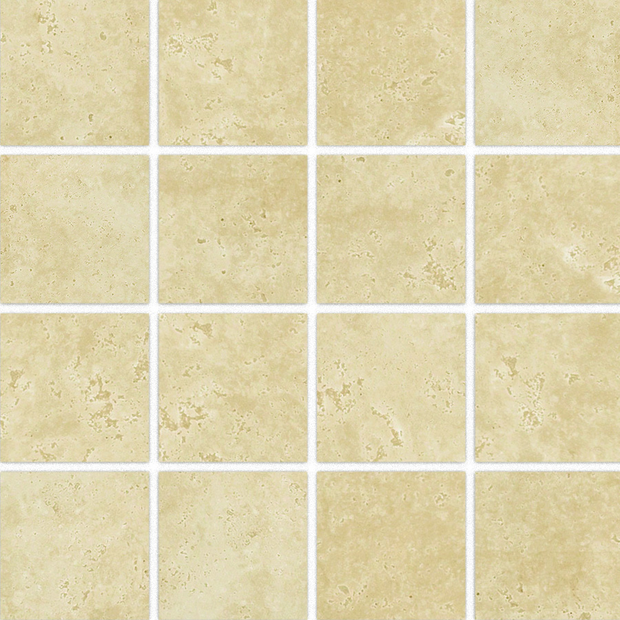 Splendor Marfil Natural 3"x3" Mosaic | Color Body Porcelain | Floor/Wall Mosaic