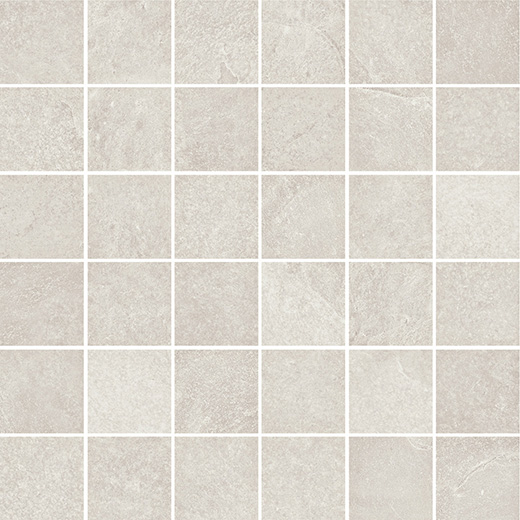 Stanton White Matte 2"X2" Mosaic | Color Body Porcelain | Floor/Wall Mosaic