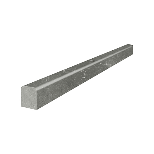 Stark Carbon Polished .5"x12" Deco Bar | Marble | Trim