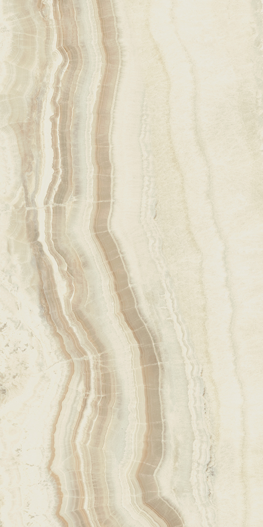 Stature Onice Cream Polished 12"x24" | Color Body Porcelain | Floor/Wall Tile