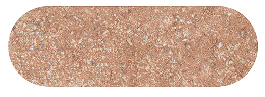 Stone Dust Terra Matte 2"x6" Oval | Porcelain | Floor/Wall
