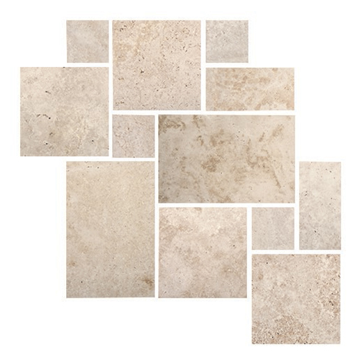 Strand Perlato di Sicilia Matte Modular Pattern 39 | Glazed Porcelain | Floor/Wall Dimensional