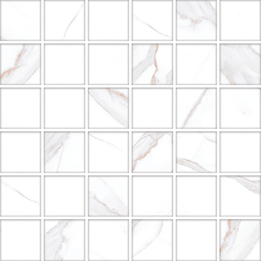 Suave Oro Matte 2"x2" (11.75x11.75 Mosaic Sheet) | Glazed Porcelain | Floor/Wall Mosaic