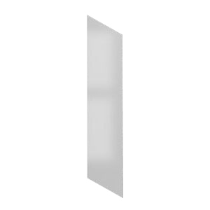Outlet Subway Lab Ice White - Outlet Glossy 2"x9" Chevron A | Ceramic | Wall Tile