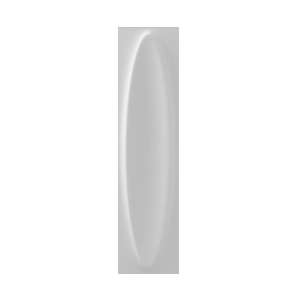 Outlet Subway Lab Ice White - Outlet Matte 3"x12" Dome | Ceramic | Wall Dimensional