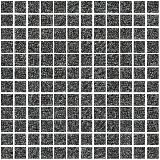 Tanami Anthracite Matte 1"X1" Mosaic | Color Body Porcelain | Floor/Wall Mosaic