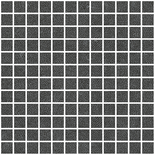 Tanami Anthracite Matte 1"X1" Mosaic | Color Body Porcelain | Floor/Wall Mosaic