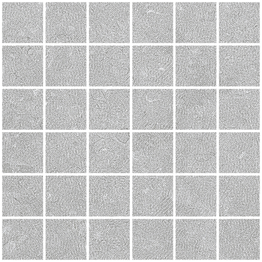 Tanami Grey Matte 2"X2" Mosaic | Color Body Porcelain | Floor/Wall Mosaic
