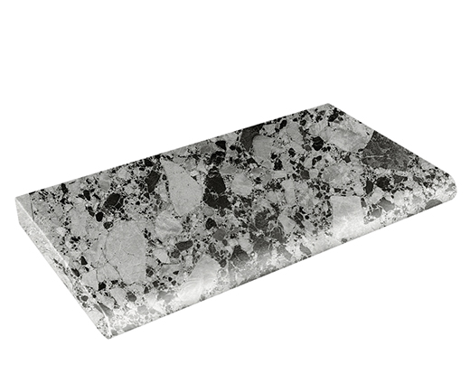 Terrazzo Grey Terrazzo Grey Sandblasted/Acid Wash 14"x72"x2" Eased Edge | Marble | Outdoor Coping