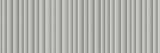 Textura Silver Matte 6.5"x21" Duero Wall Deco Silver | Color Body Porcelain | Wall Dimensional