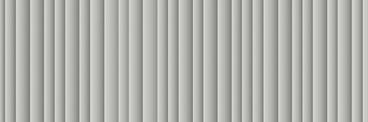 Textura Silver Matte 6.5"x21" Duero Wall Deco Silver | Color Body Porcelain | Wall Dimensional