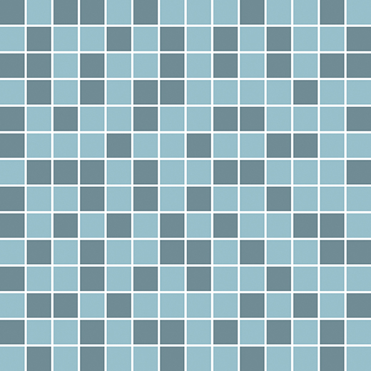 Tonalita Through Body 9517 Matte 1"x1" Mosaic | Through Body Porcelain | Floor/Wall Mosaic