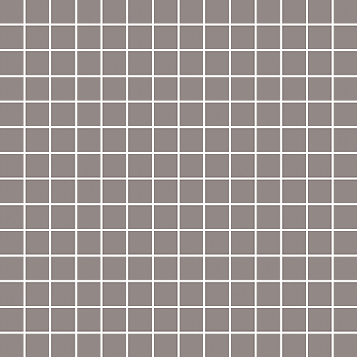 Tonalita Through Body Astro Grey Matte 1"x1" Mosaic | Through Body Porcelain | Floor/Wall Mosaic