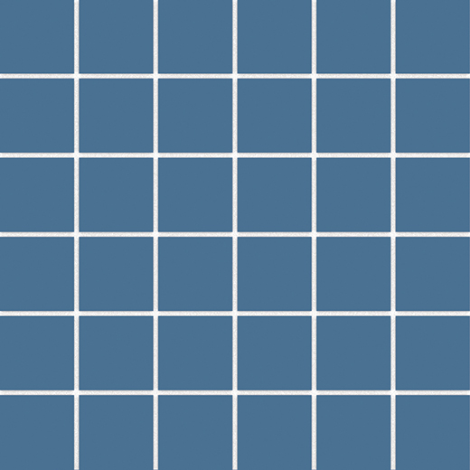 Tonalita Through Body Bay Blue Matte 2"x2" Mosaic | Through Body Porcelain | Floor/Wall Mosaic
