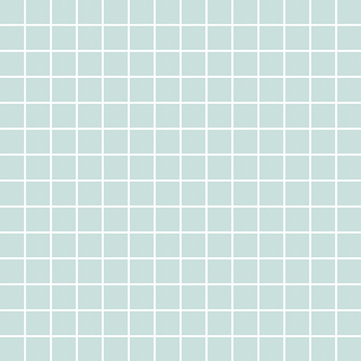 Tonalita Through Body Celestite Blue Matte 1"x1" Mosaic | Through Body Porcelain | Floor/Wall Mosaic
