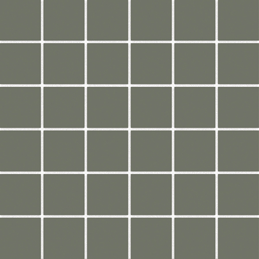 Tonalita Through Body Green Matte 2"x2" Mosaic | Through Body Porcelain | Floor/Wall Mosaic