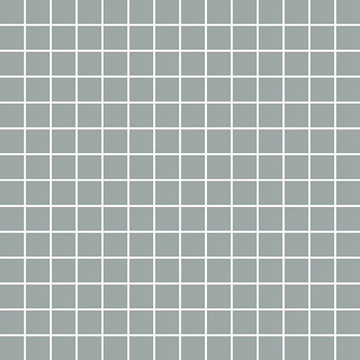 Tonalita Through Body Grey Blue Matte 1"x1" Mosaic | Through Body Porcelain | Floor/Wall Mosaic