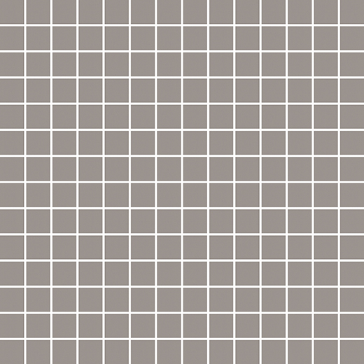Tonalita Through Body Grey Matte 1"x1" Mosaic | Through Body Porcelain | Floor/Wall Mosaic