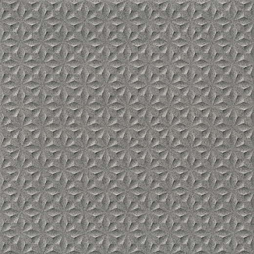 Tonalita Through Body Medium Grey Textured 8"x8" | Full Body Porcelain | Floor/Wall