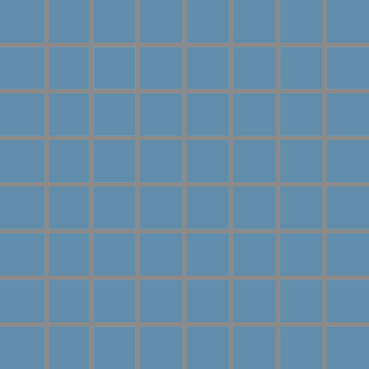 Tonalita Atlas Blue Matte 1"x1" Scored Tile | Porcelain | Floor/Wall