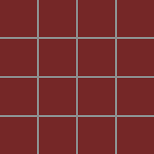 Tonalita Burgundy Matte 2"x2" Scored Tile | Porcelain | Floor/Wall