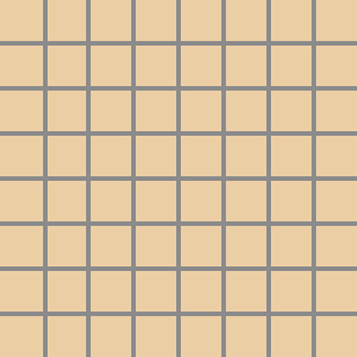 Tonalita Kalahari Beige Matte 1"x1" Scored Tile | Porcelain | Floor/Wall