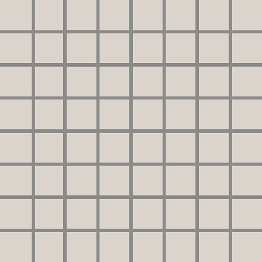Tonalita Pearl Grey Matte 1"x1" Scored Tile | Porcelain | Floor/Wall