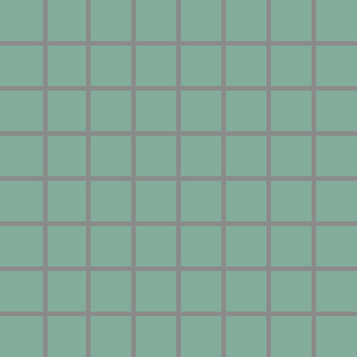 Tonalita Sea Green Matte 1"x1" Scored Tile | Porcelain | Floor/Wall