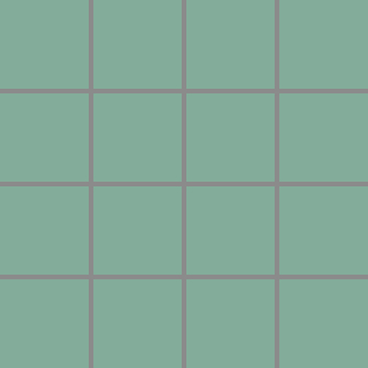 Tonalita Sea Green Matte 2"x2" Scored Tile | Porcelain | Floor/Wall