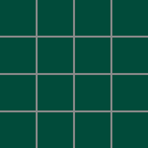Tonalita Victorian Green Matte 2"x2" Scored Tile | Porcelain | Floor/Wall