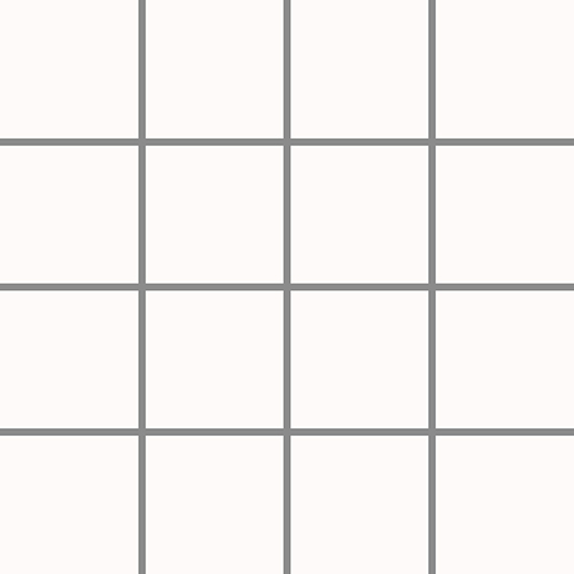 Tonalita White Matte 2"x2" Scored Tile | Porcelain | Floor/Wall