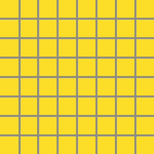 Tonalita Yellow Matte 1"x1" Scored Tile | Porcelain | Floor/Wall