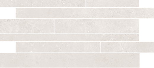 Tribeca White Matte Muretto Mosaic | Color Body Porcelain | Floor/Wall Mosaic