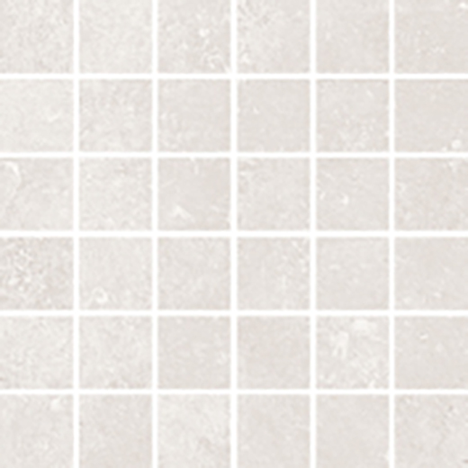 Tribeca White Matte 2"x2" Mosaic | Color Body Porcelain | Floor/Wall Mosaic