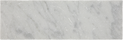 Tumbled Natural Stone Bianco Carrara Lightly Tumbled 3"x9 | Marble | Floor/Wall Tile