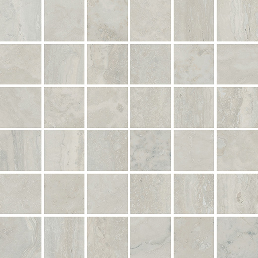 Umbria Beige Cross Cut Mix Matte 2"x2" | Color Body Porcelain | Floor/Wall Mosaic