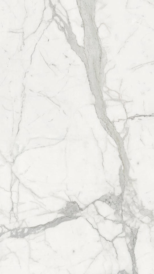 Unlimited Porcelain Slabs & Surfaces Calacatta Honed 118"x59" 6mm | Through Body Porcelain | Slab