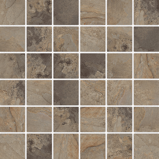 Valdez Natural Matte 2"x2 | Porcelain | Floor/Wall Mosaic