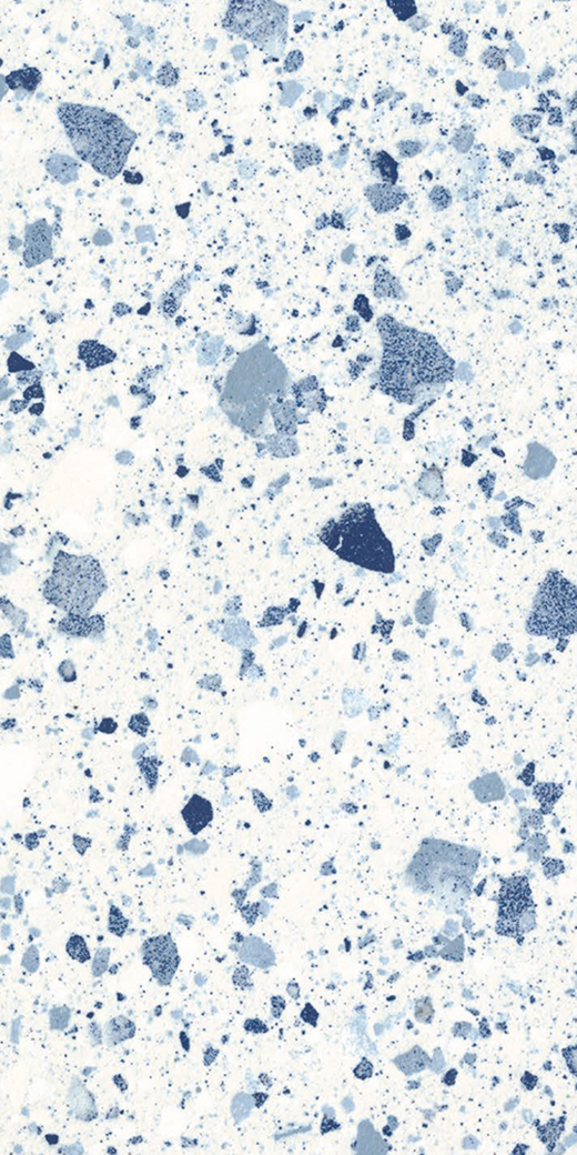 Villa Blue Polished 24"X48 | Through Body Porcelain | Floor/Wall Tile