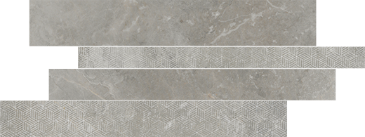 Willis Loft Matte 12"x24" Random Stack Mosaic | Color Body Porcelain | Floor/Wall Mosaic