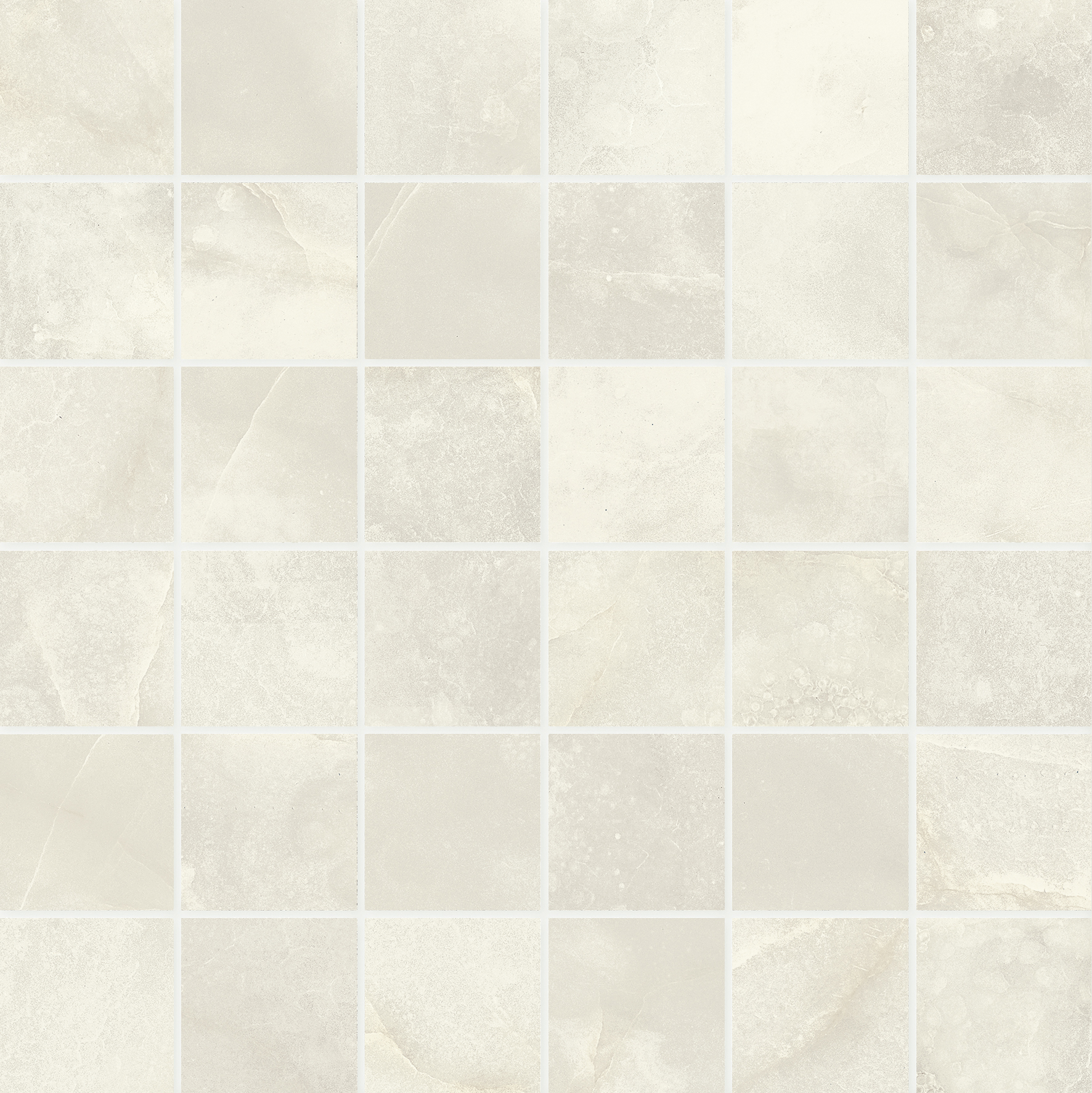 Wisp Grigio Matte 2"X2" Mosaic | Color Body Porcelain | Floor/Wall Mosaic