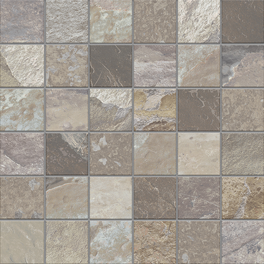 Wynn Sage Natural 2"x2" (12"x12" Mosaic Sheet) | Glazed Porcelain | Mosaic